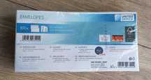 Koperty DL 110x220mm 100 szt. samoprzylepne bez okienka