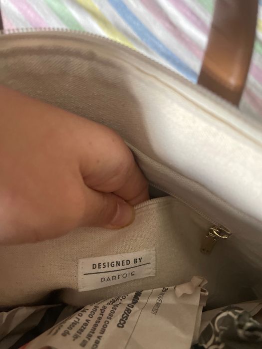 Mala de palha Parfois