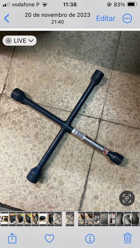 Tampões de Rodas 15”e 16”+ChaveRodas+Sup.TLM,+Encosto Cabeça Mitsubish