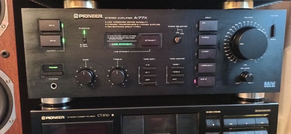 Pioneer A77x wysokiej klasy wzmacniacz