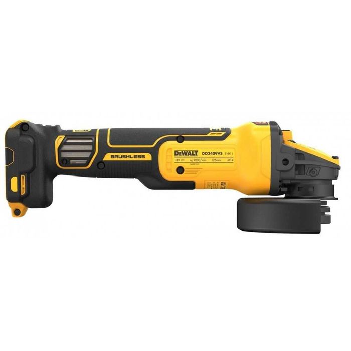 Szlifierka kątowa DeWALT DCG409VSN + 2 akumulatory DCB184 5.0Ah - NOWA