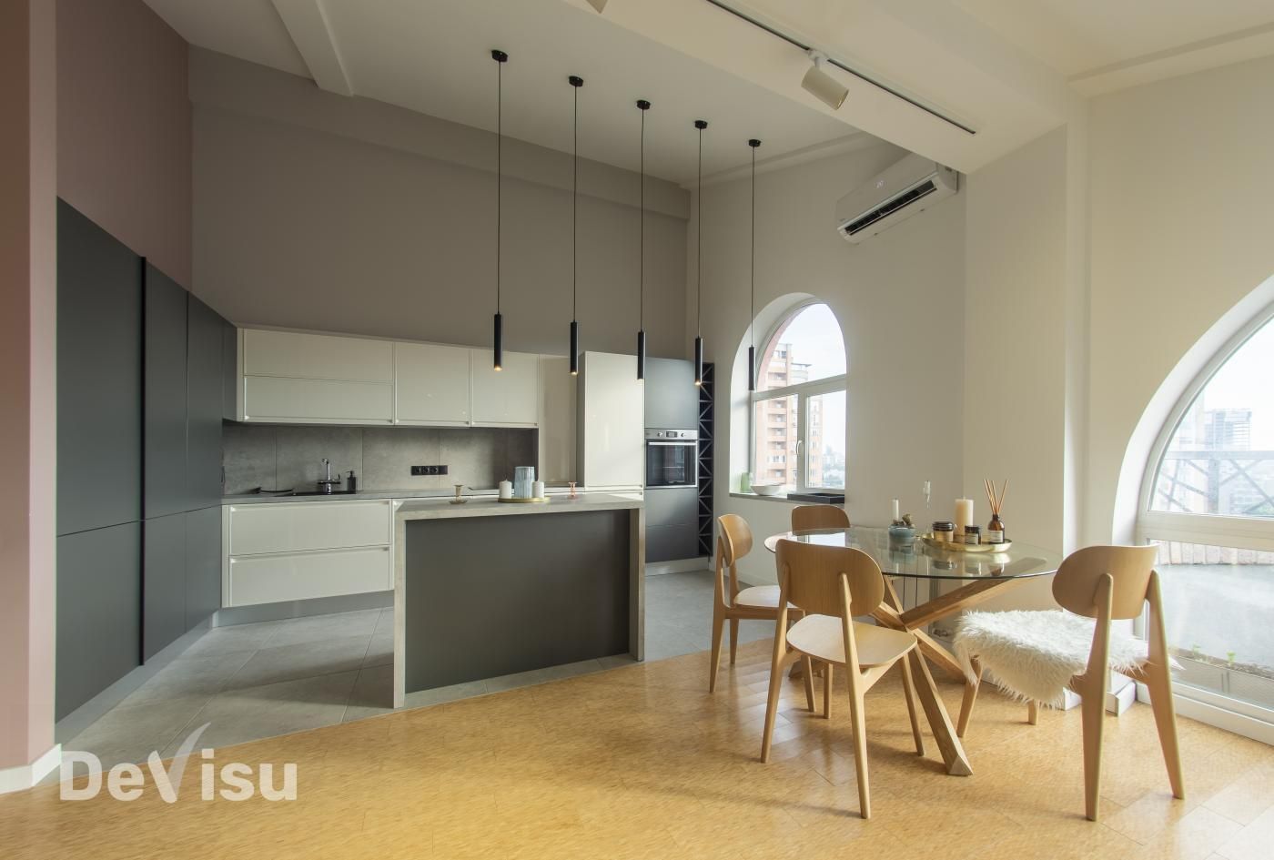 Дизайнерська 2-кімнатна квартира (76м2), Чорновола, Центр