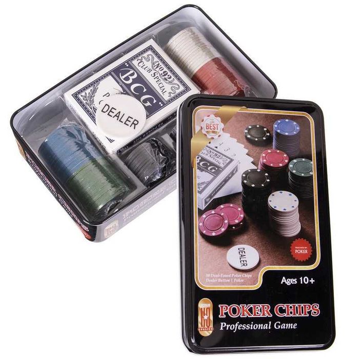 Набір для покеру Professional Poker chips SP-Sport IG-4590 80 фішок