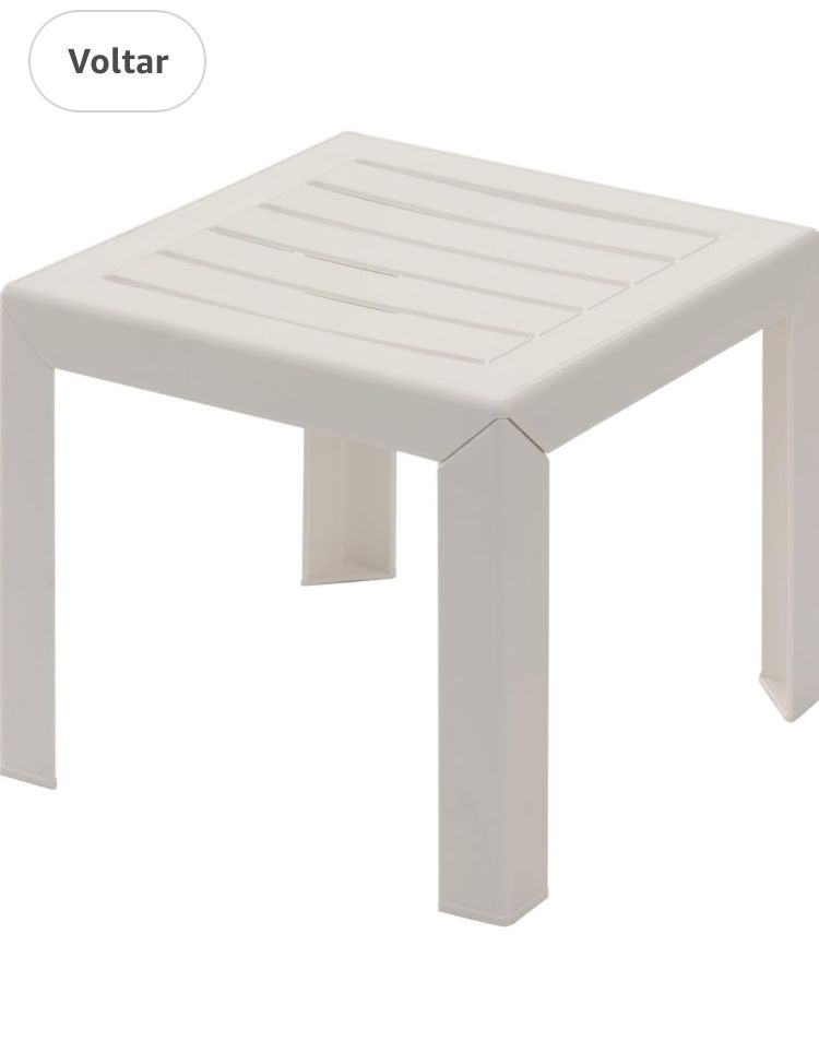 Mesa de apoio branca 15