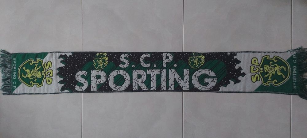 Cachecol do Sporting antigo