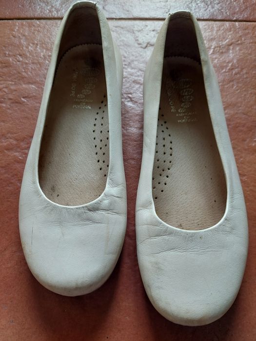 Sapatos cerimónia bege