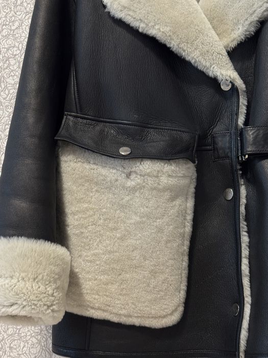 Дублянка з натуральної шкіри та овчини