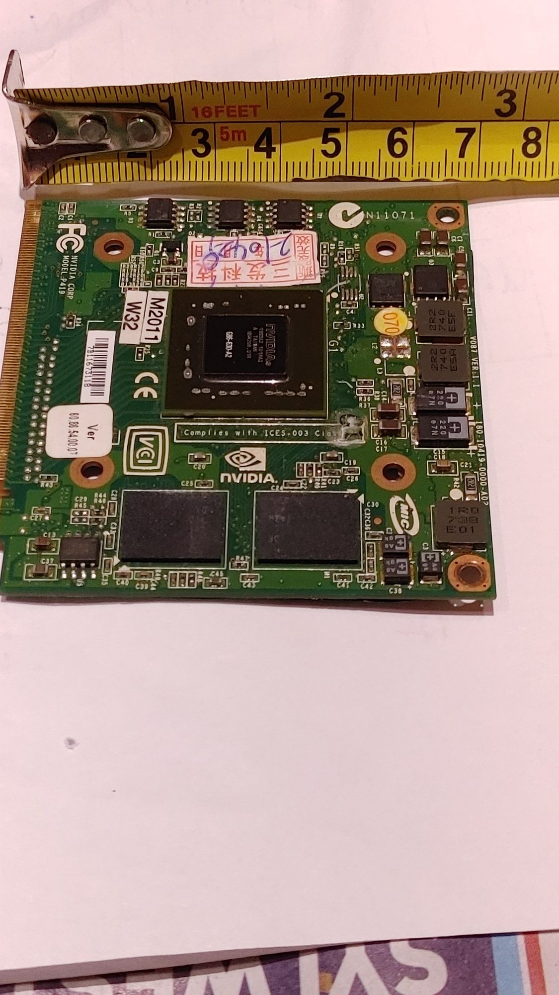 Karta Graficzna do laptopa Nvidia GeForce 8400M GS MXM