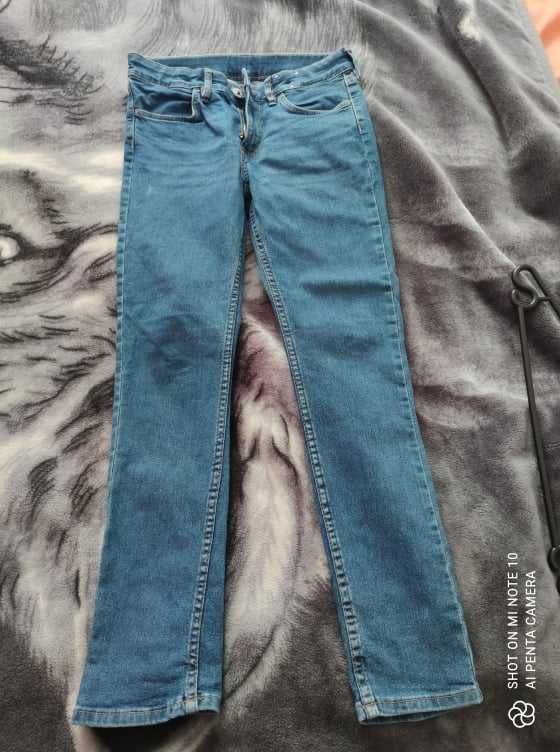 spodnie chlopięce dżinsowe DENIM slim r. 146 C&A