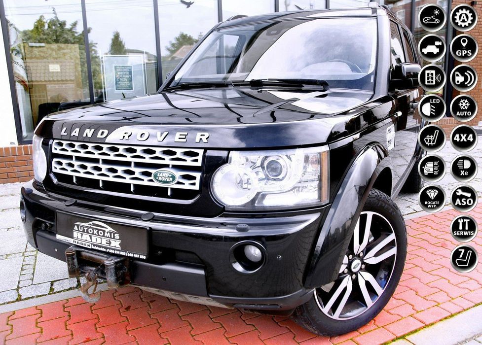 Land Rover Discovery 4x4|Skóry|LUXURY|Panorama|Kamera|Navi| Harman|Stan Perfekcyjny|Vat 23%