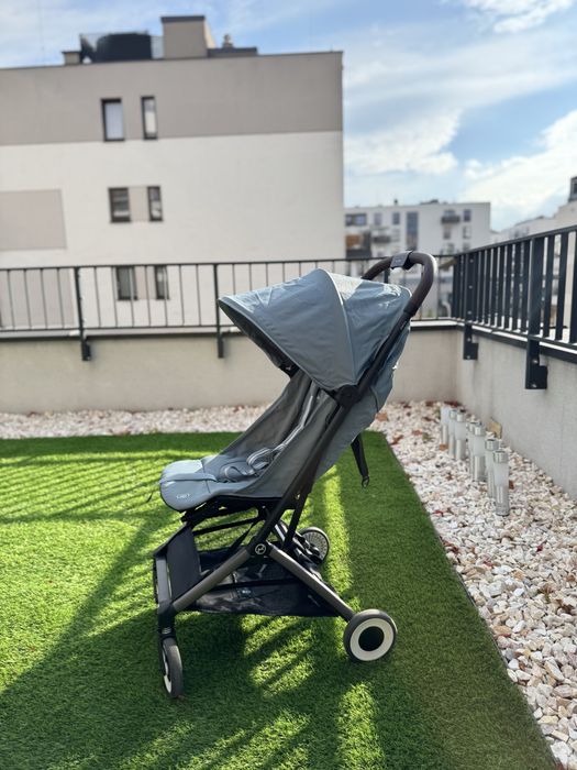 Cybex Orfeo stormy blue jak nowy gwarancja !