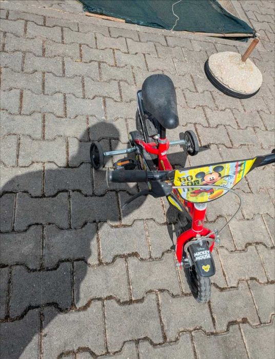 Bicicleta de criança do Mickey