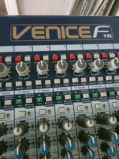 Mikser Midas Venice F16 jak Dynacord.,Stan idealny, kabel do komp.