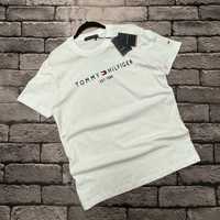 НОВИНКА 2024 мужская белая футболка Tommy Hilfiger размеры: s-xxl