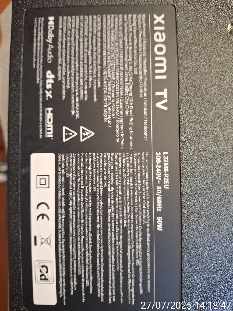 Xiaomi 32 polegadas