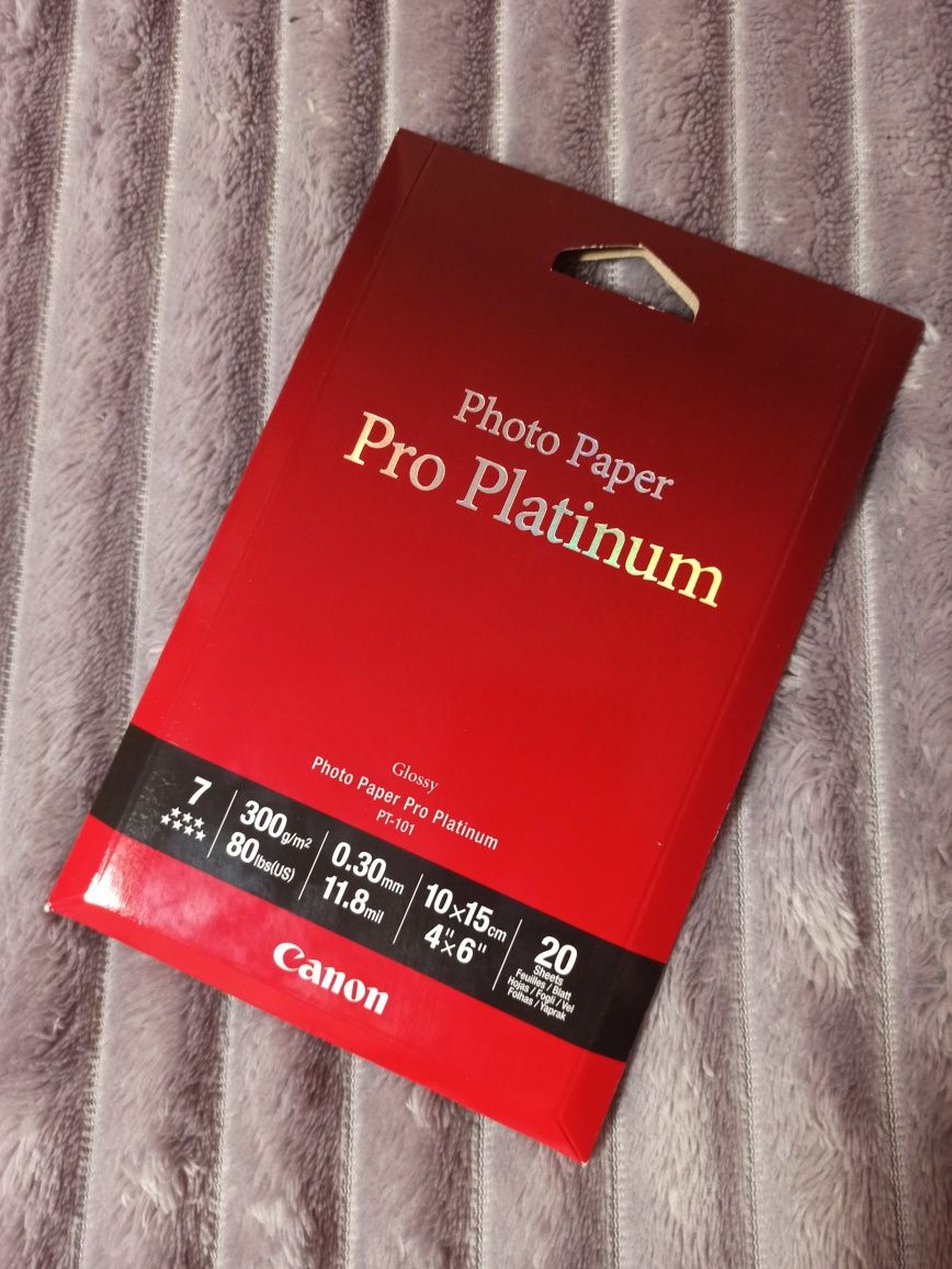 Фотопапір Canon 10х15 Pro Platinum PT-101 (2768B013) TOP-якість