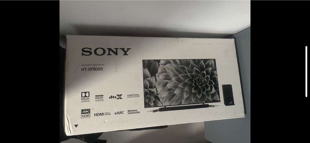 Barra de som Sony HT-XF9000