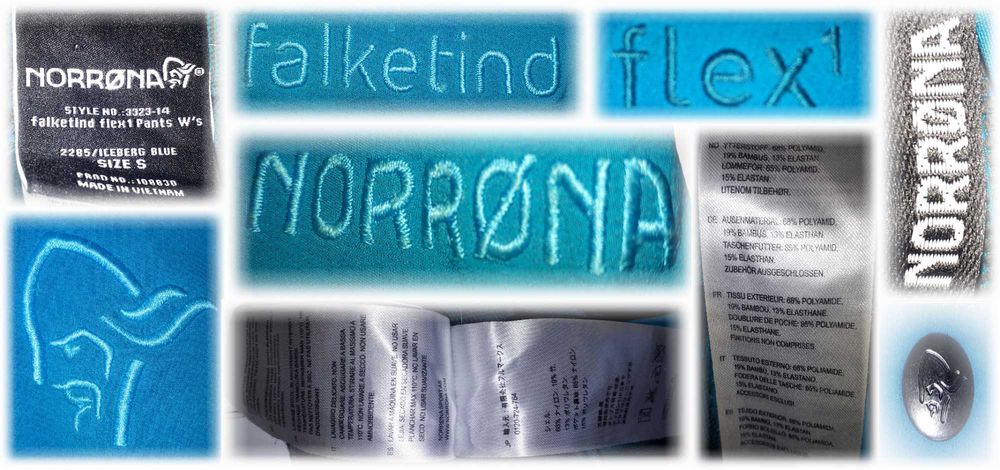 NORRONA FalketindFLEX1 Pant'sW's Dam Spodnie Trekking P60/80 170-5 S-M