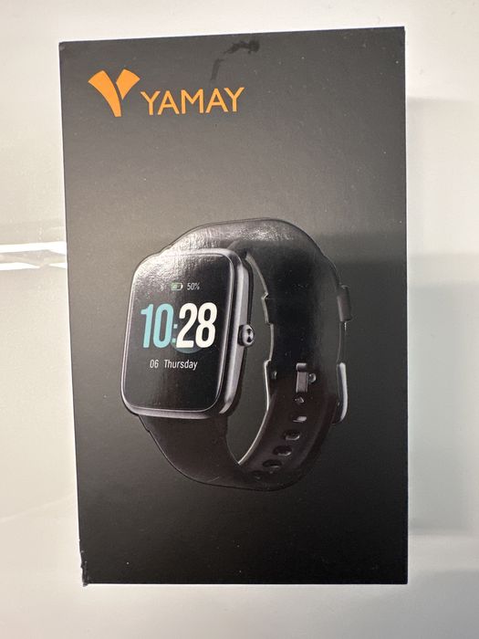 Smartwatch Yamay unisex kolor czarny Nowy