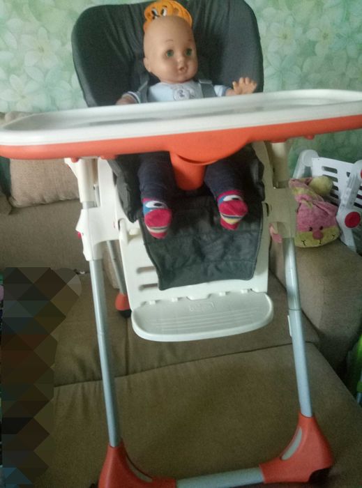 стілець стульчик кресло для годування оригінал бренд Chicco polly