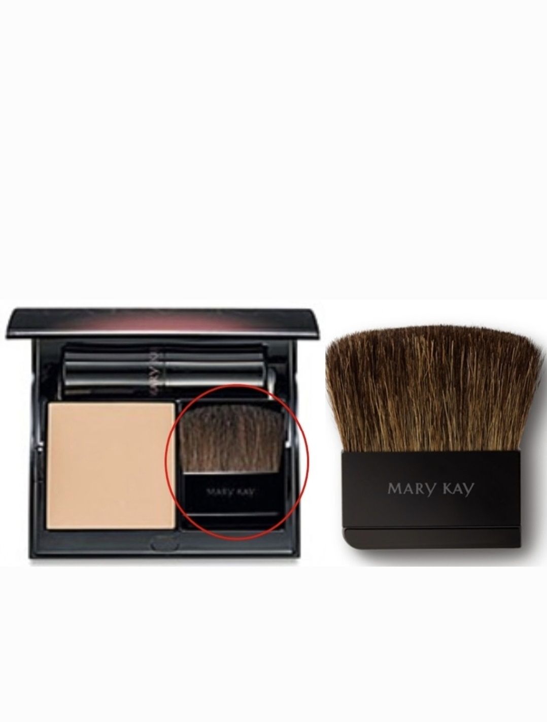 Компактний пензель mary kay