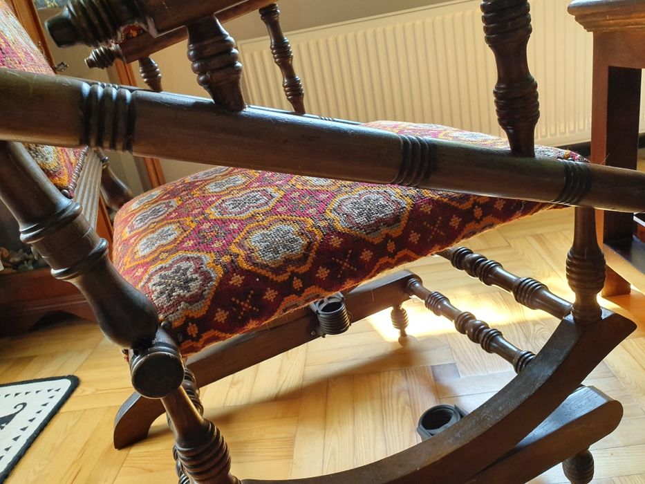 Fotel bujany Szwecja