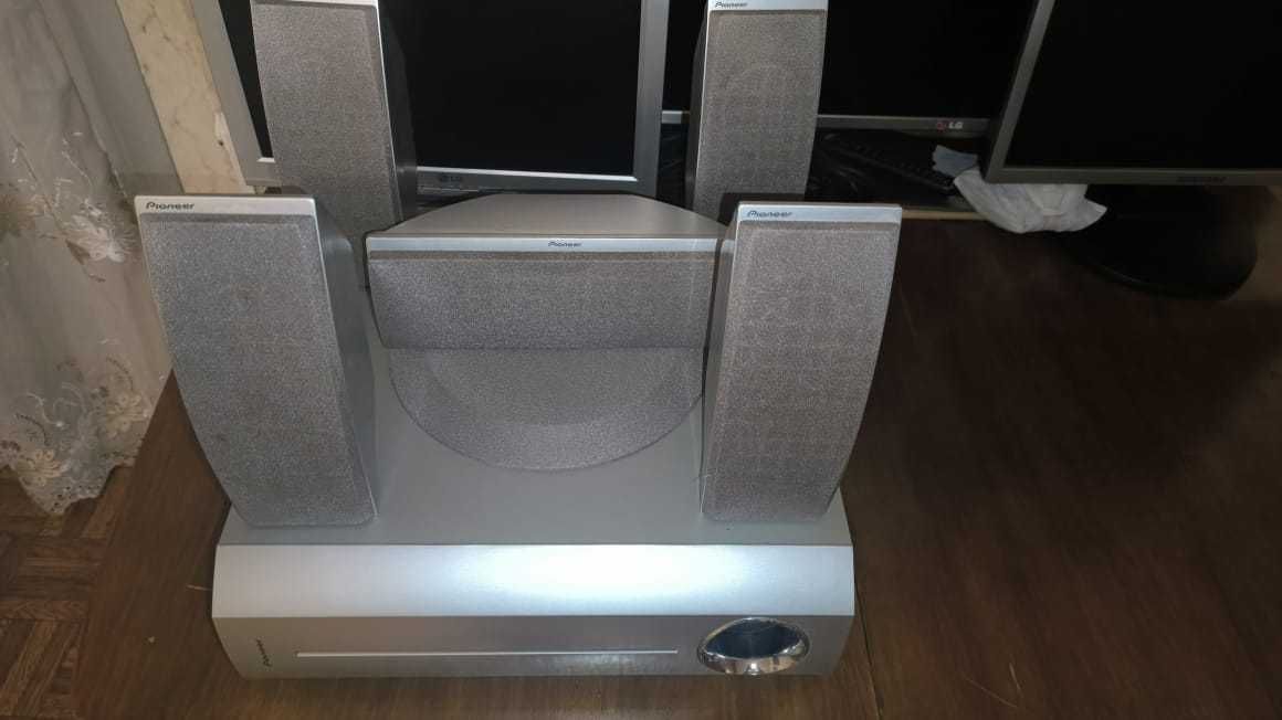 Домашній кінотеатр Pioneer XV-DV222 Ресивер,  6 канальний підсилювач