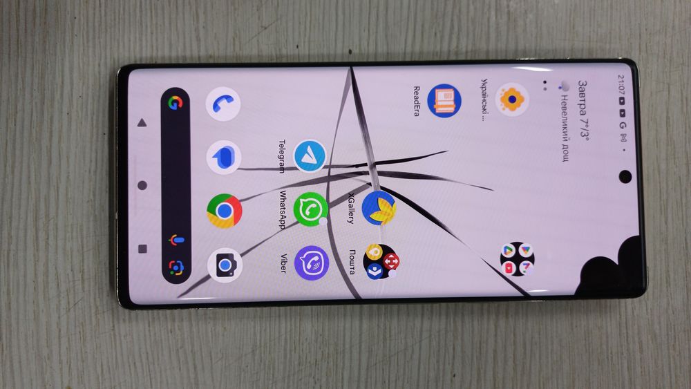 Google pixel 6 pro 12/128 битий дисплей