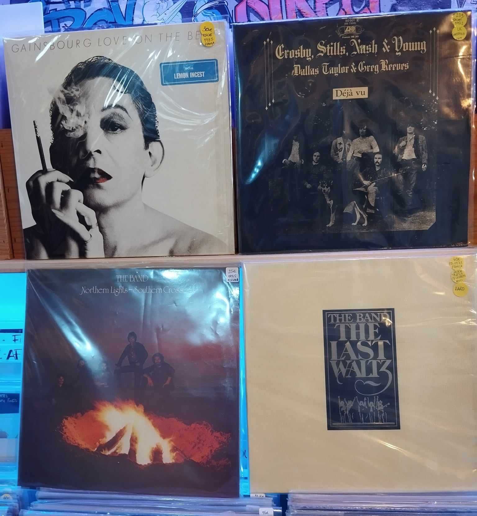 Vinil Gainsbourg The Band Duran Duran Steely Dan Momus E.Regina  Gnr