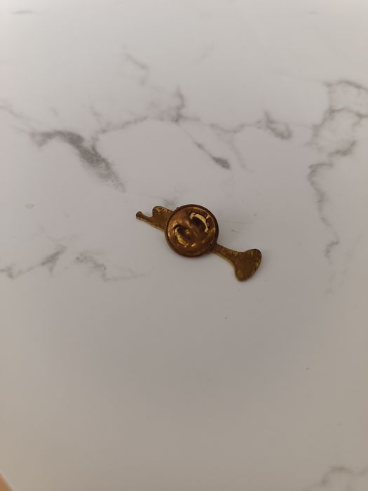 Broszka - przypinka do marynarki muzyka