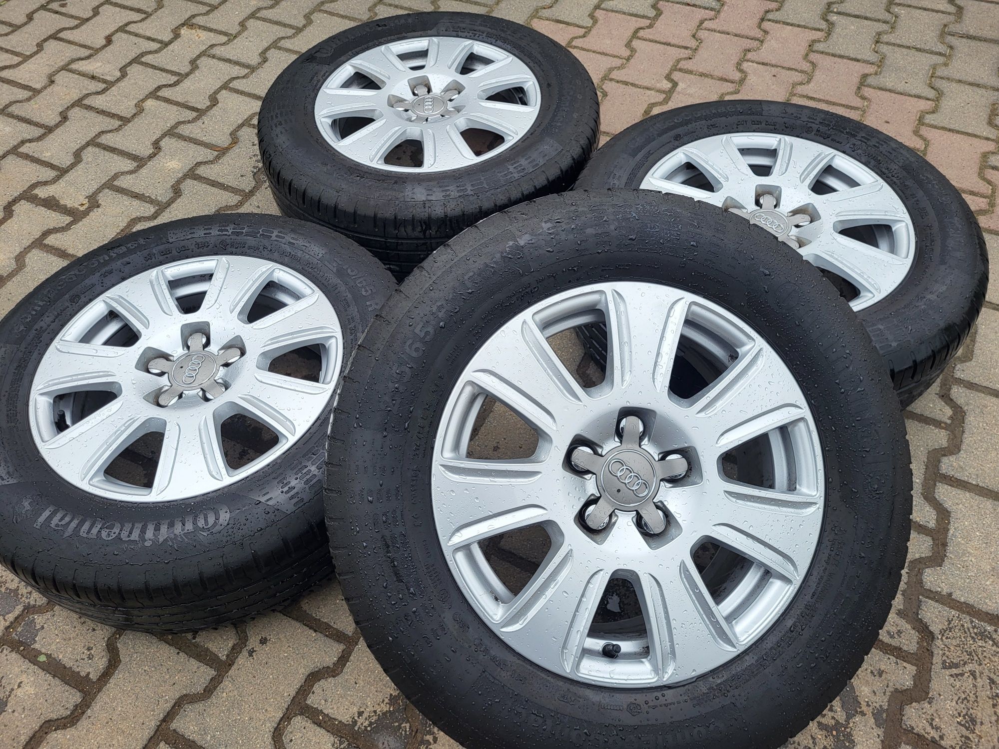 Koła letnie Audi Q3 215/65R16 continental 5x112