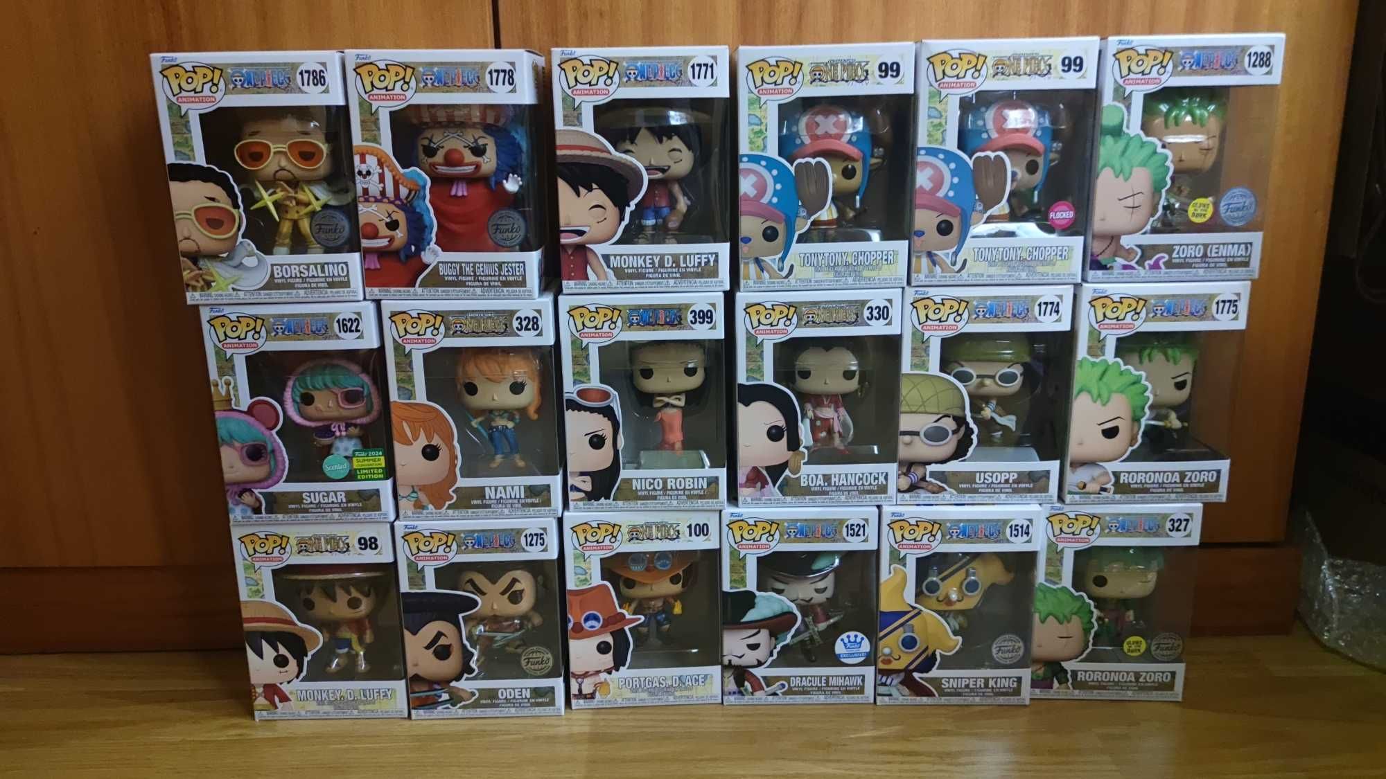 Funko Pop Anime, One Piece, Naruto, Demon Slayer, Dragon Ball