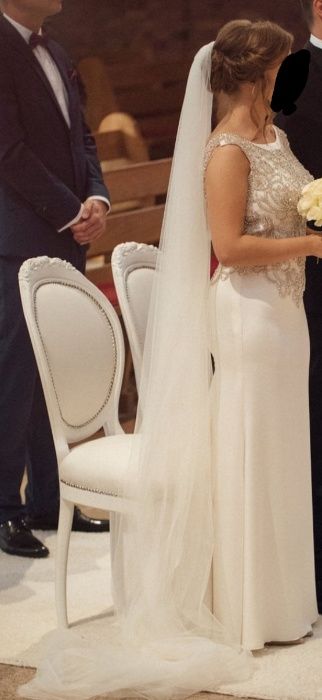 Suknia ślubna w stylu Glamour.