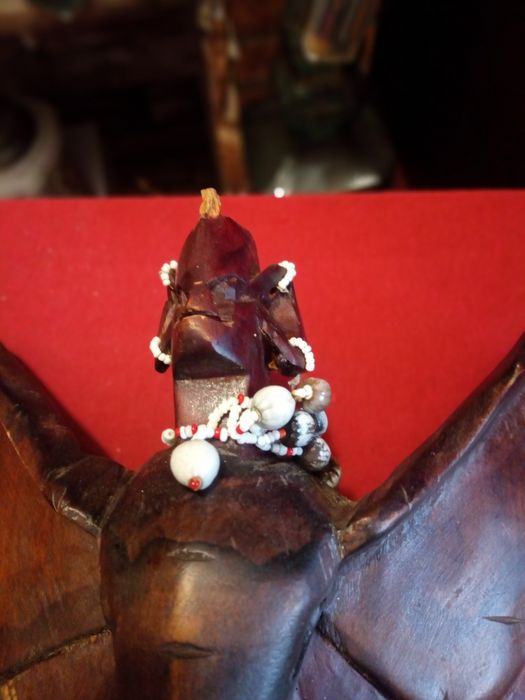 Maska drewniana 48/23 szaman Afryka