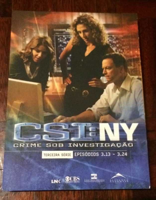 DVD: Csi Miami. Caixa com 3 DVD