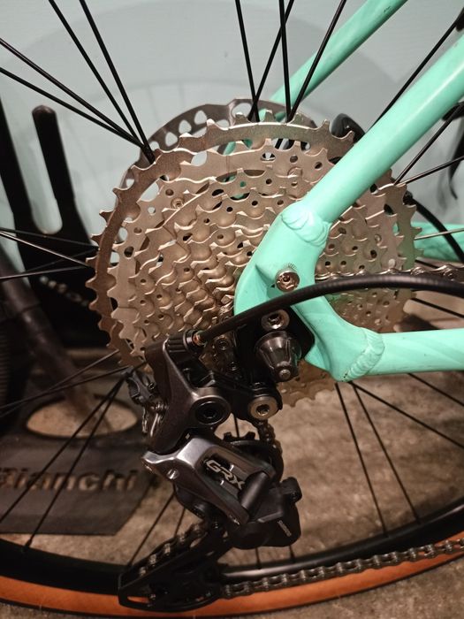 Rower Gravel Bianchi przebieg 100km(roz.55).