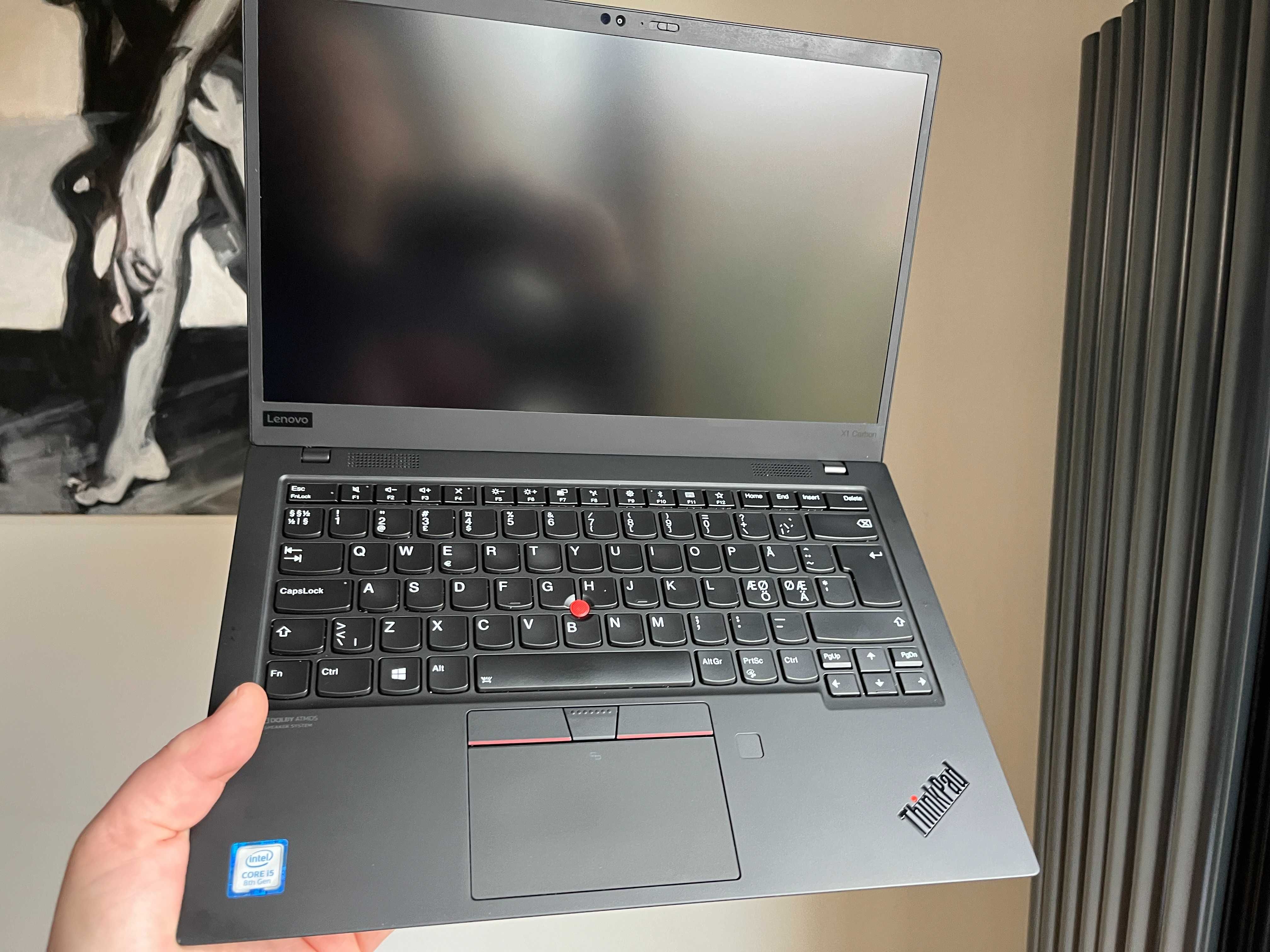 Lenovo THINKPAD X1 CARBON 7TH i5-8265U 16/256GB SSD Fhd W10P LTE FV23%