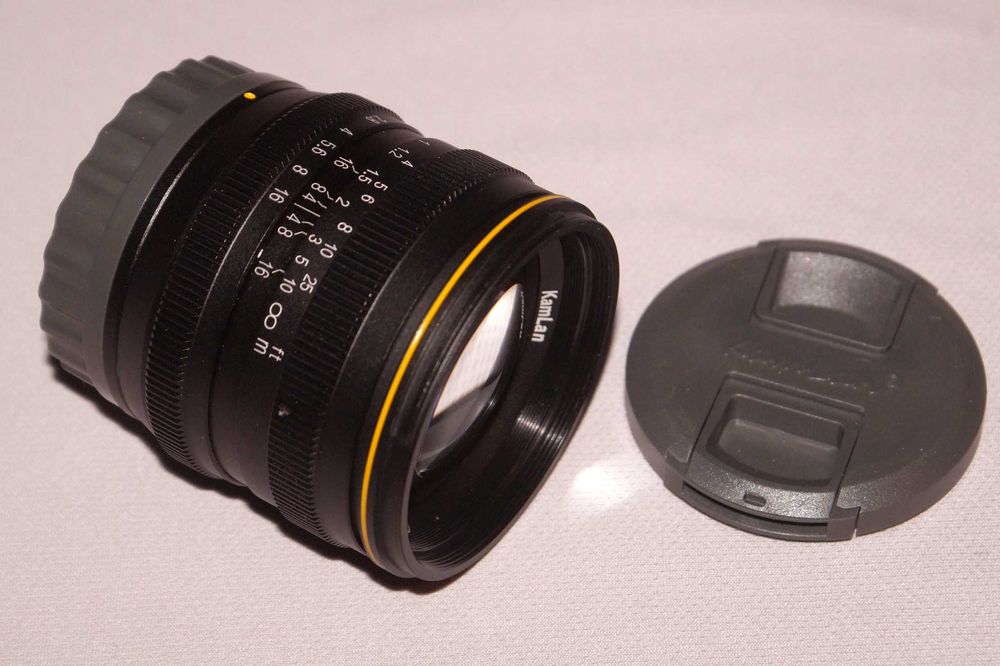 Kamlan 50mm f/1.1 для Canon EF-M