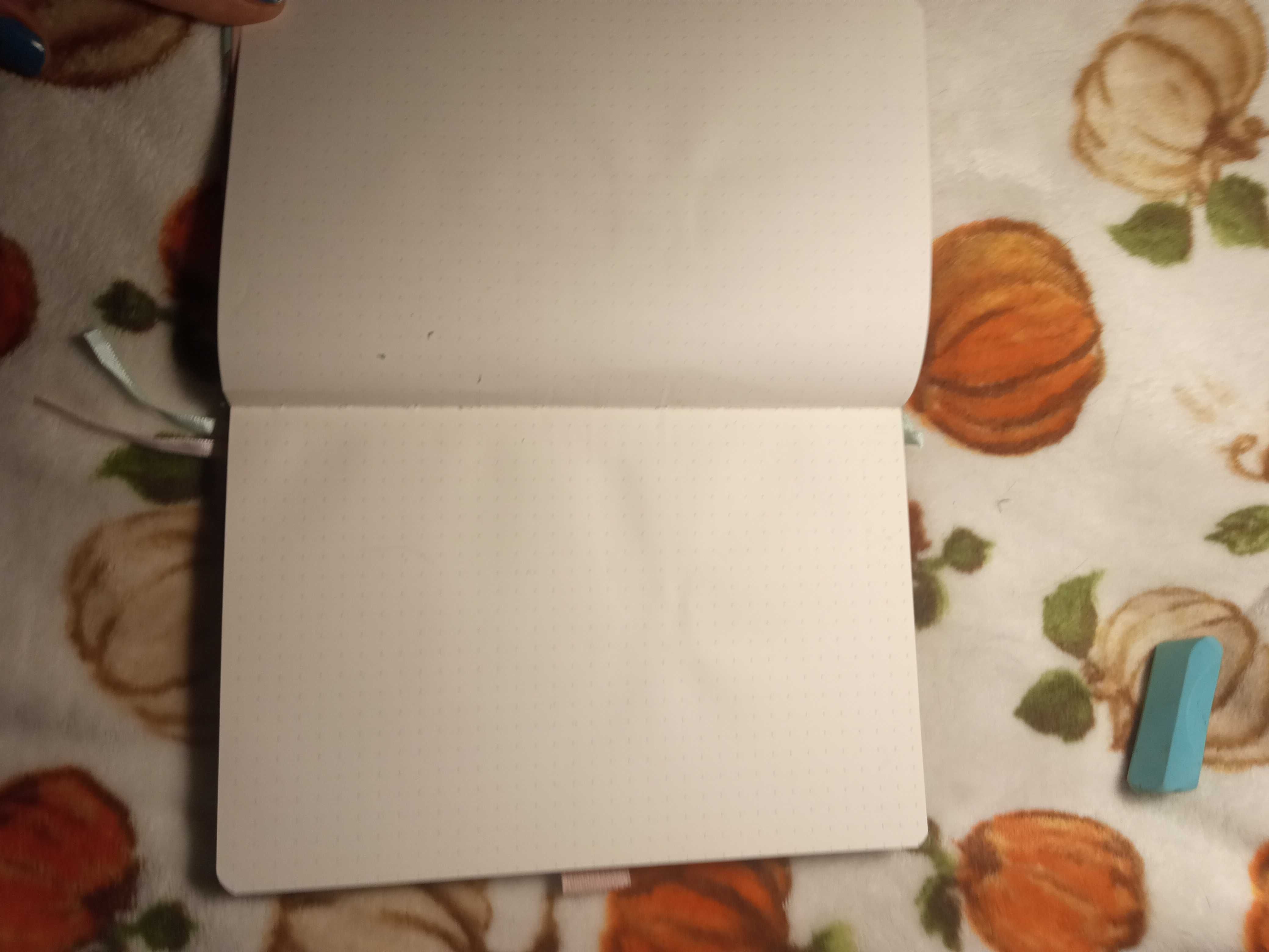 Notes Bullet Journal trzykolorowy czarne kartki