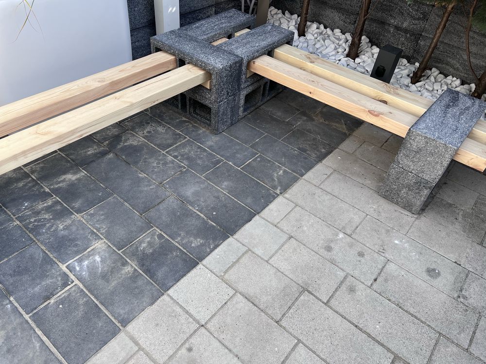 PILNE Bloczki Joniec onyx 11 szt., nowe