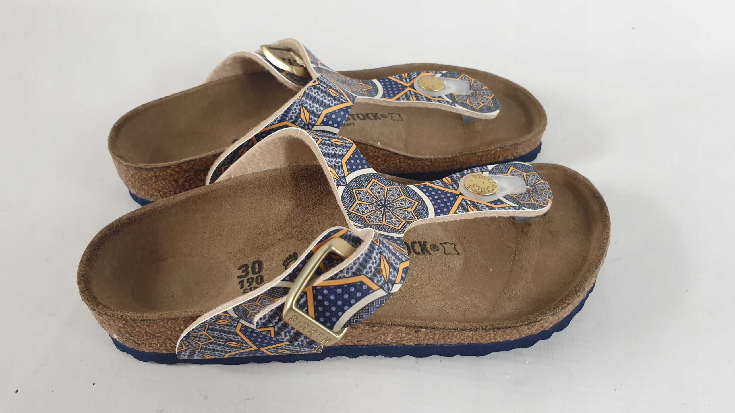 Sandałki Birkenstock  r. 30 brązowy, czarny,