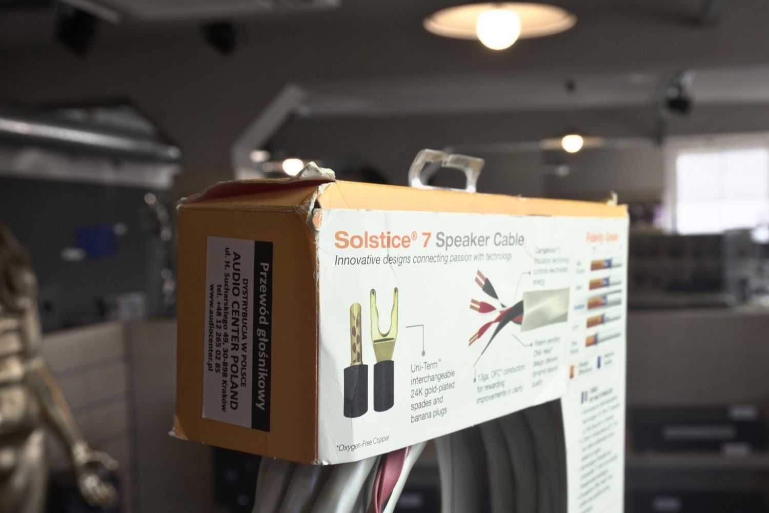 Wireworld Solstice 7 (SOS) Kabel głośnikowy 2x2,5mm2 3m - 2szt Ex-demo