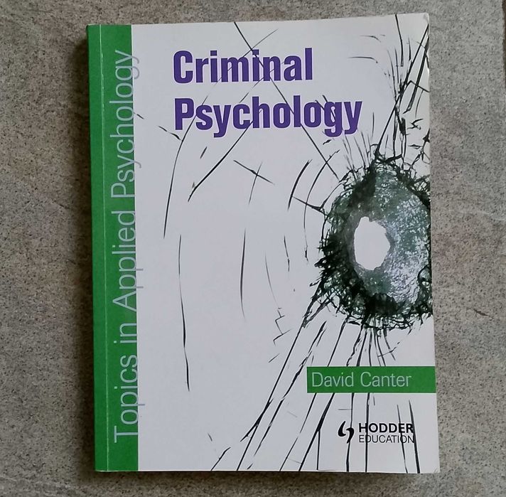Книга David Canter Criminal Psychology англійською мовою