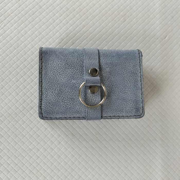 Carteira em pele porta cartões