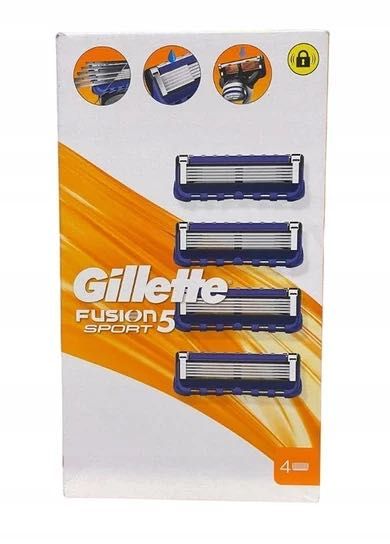 Wkłady ostrza do maszynki GILLETTE Fusion 5 Sport 4 szt