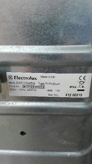 Pralka Elektrolux