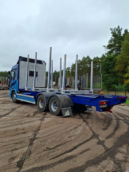 Scania R500 6x4 2018r do drewna drzewa lasu dźwig epsilon loglift