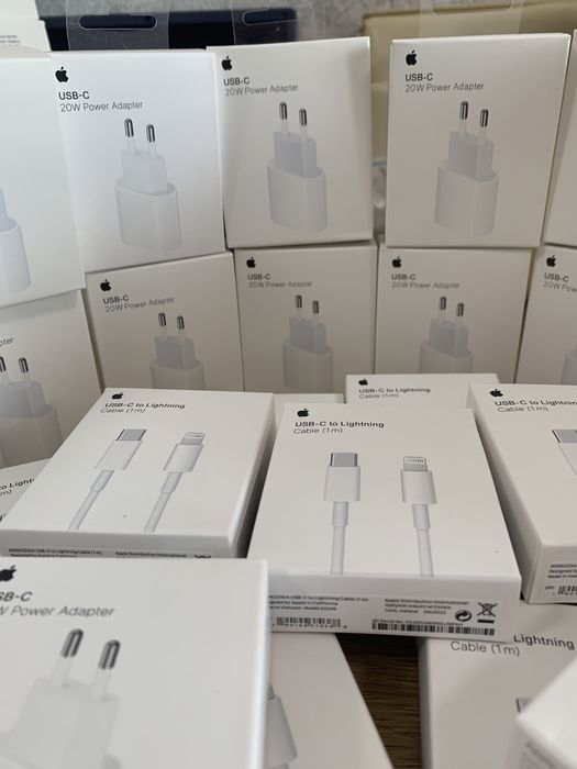 Комплект швидкої зарядки 20w Apple iphone