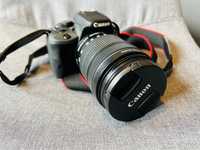 Canon 100D com duas lentes e kit viagem