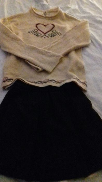 Roupa Menina- Lanidor, Zara e Benetton